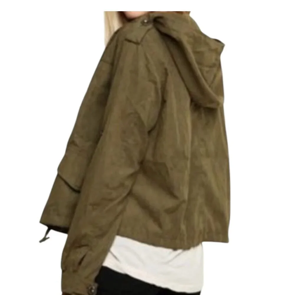 Brandy Melville Military Green Hailey Jacket  I Size: OS